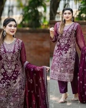 Unstitched Salwar Kameez (New Dame Dragoner Jam)