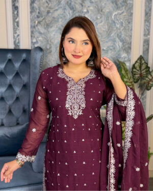 Pakistani desgin  gharara -Full rady  luxry ciffon -jn  aaf