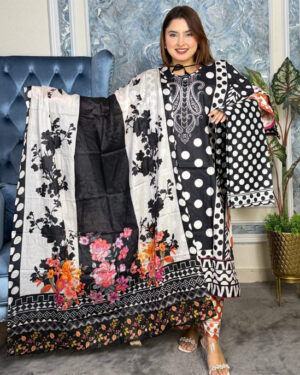 AAF -CBP BW -pakistani dising Readymate pure coton cbp bw 1 c -aaf 3 pcs
