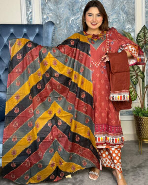 AAF -KC pakistani dising Readymate pure coton kc - 1 c -aaf 3pcs