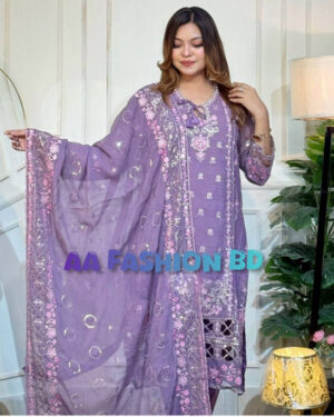 Readymate pakistani desing chiffon ft 2 lv - -aaf 2