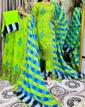 Readymate pure coton desing 3 pcs 1 c jalpai