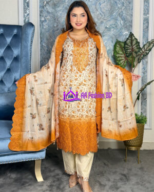 AAF CK OYC -3C-B Gorgush -Pakistani desgin Readymate pure coton desing AAF CK OYC -3C-B - 3 pcs 3 c