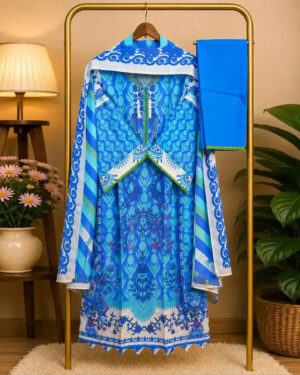 AAF--CS-NNV -AAF Pure Cotton Digital Print Les Work Full Radymate 3 Pcs