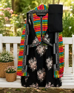 AAF-DS- BA - Pure Cotton Digital Print Les Work Full Radymate 3 Pcs
