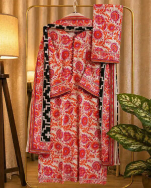 AAF-DS SP MPWP   Pure Cotton Digital  Print Les Work  Full Radymate  3 Pcs