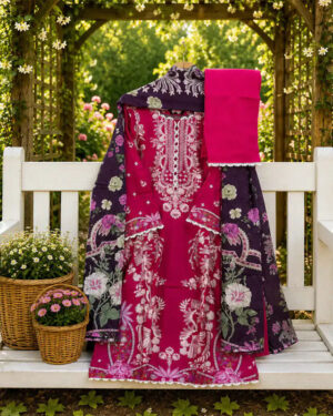 AAF-DS KP Pure Cotton Digital Print Les Work Full Radymate 3 Pcs