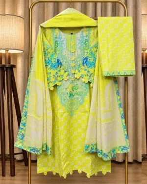 AAF DS SP LGW Pure Cotton Digital Print Les Work Full Radymate 3 Pcs